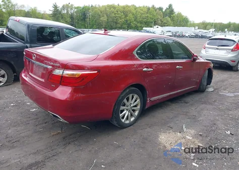 2010 Lexus Ls 460 из США, поврежденный, VIN JTHCL5EF5A5008337